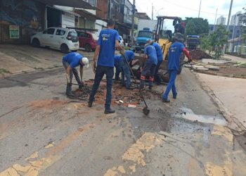Após temporal e alagamentos, administração de Ceilândia anuncia obra de drenagem