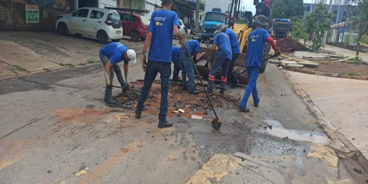 Após temporal e alagamentos, administração de Ceilândia anuncia obra de drenagem