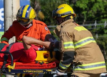 Acidente com 13 veículos na Epia: motorista desmaiou com impacto