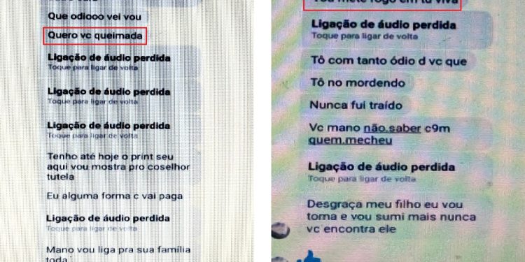 “Meter fogo em tu viva”: homem é preso por ameaçar ex-mulher de morte