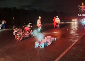 Pedestre morre atropelado por motocicleta na DF-440, em Sobradinho