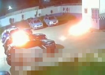 Explosões: base da Guarda Municipal no Entorno do DF é atacada com coqueteis molotov. Veja vídeo