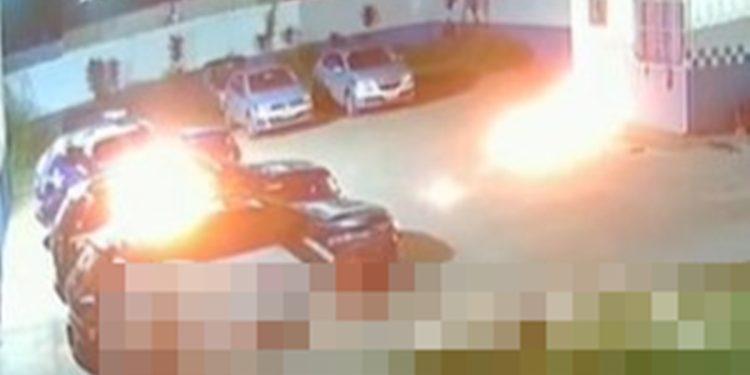 Explosões: base da Guarda Municipal no Entorno do DF é atacada com coqueteis molotov. Veja vídeo