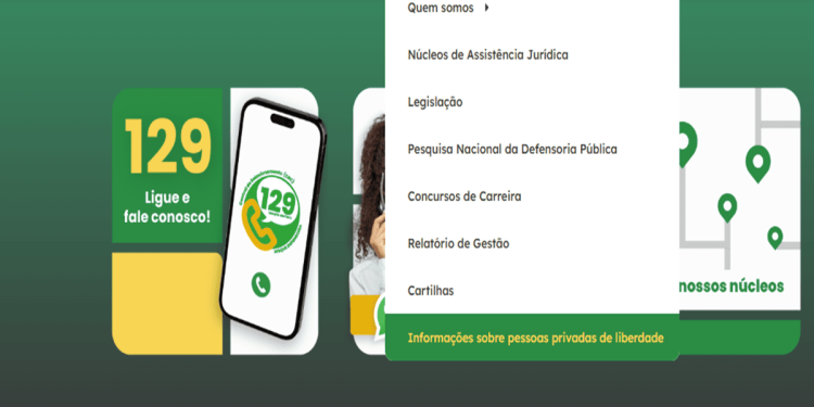 Defensoria Pública lança serviço para orientar familiares de detentos