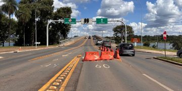 Trânsito na Ponte Honestino Guimarães será alterado nesta sexta (6/3)