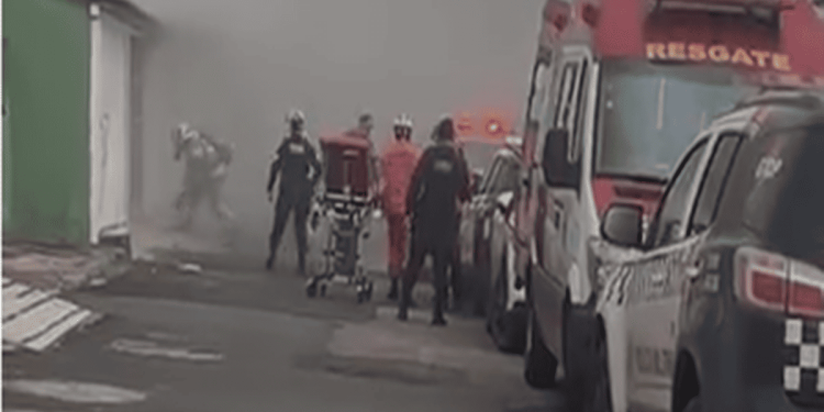 Homem coloca fogo na própria casa após discussão com a esposa no DF. Veja vídeo