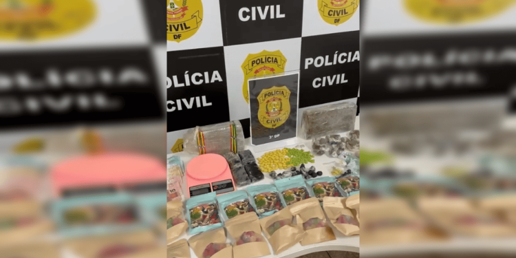 Traficante é preso perto de shopping no Cruzeiro com “jujuba” de LSD. Veja vídeo