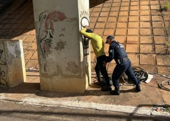 Delegado da PCDF filma “passeio” de ladrão com cabos furtados no Conic