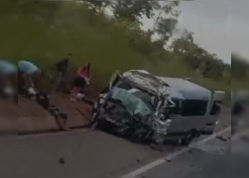 Pessoas tentam ajudar no resgate de vítimas de acidente que matou 8 na BR-020