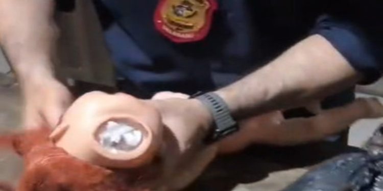 Traficante preso em Formosa escondia droga em cabeça de boneca. Veja vídeo