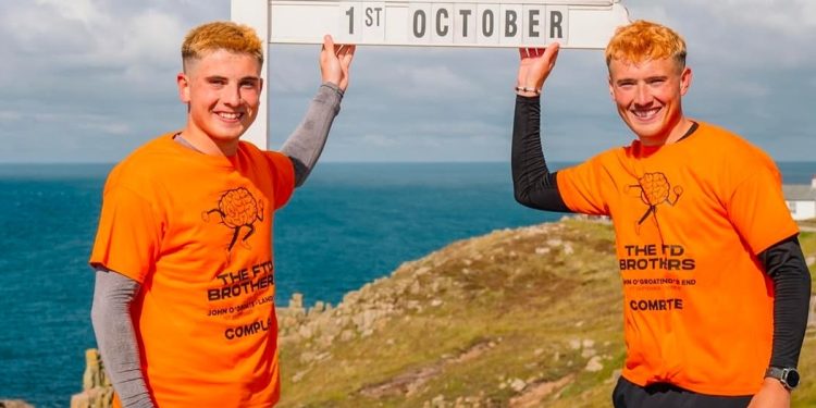 Irmãos com alto risco de demência correm 32 maratonas na Irlanda