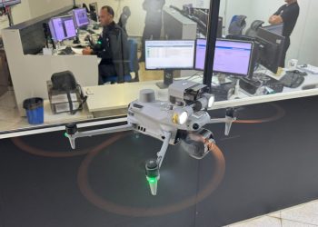 Drone será usado para operações de inspeção e vigilância do Metrô-DF. Veja vídeo