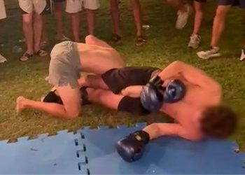 Com hora marcada, adolescentes promovem “clube da luta” no Lago Sul. Veja vídeo