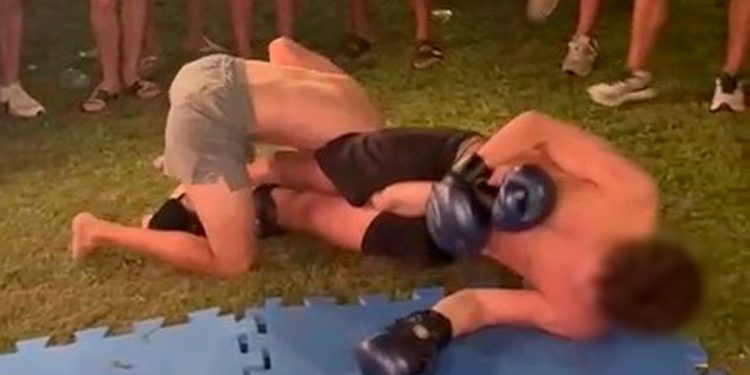 Com hora marcada, adolescentes promovem “clube da luta” no Lago Sul. Veja vídeo