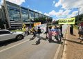 Professores e alunos fecham a W3 e pedem exoneração de reitora da UnDF. Veja vídeo