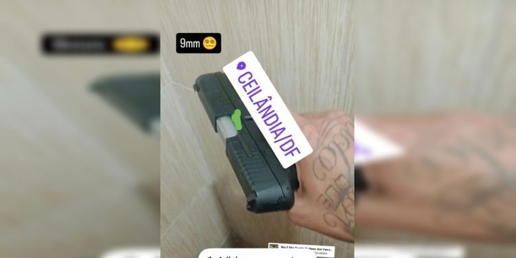 Homem que desafiou PMDF nas redes com “localiza aí” pegou arma de CAC. Veja vídeo