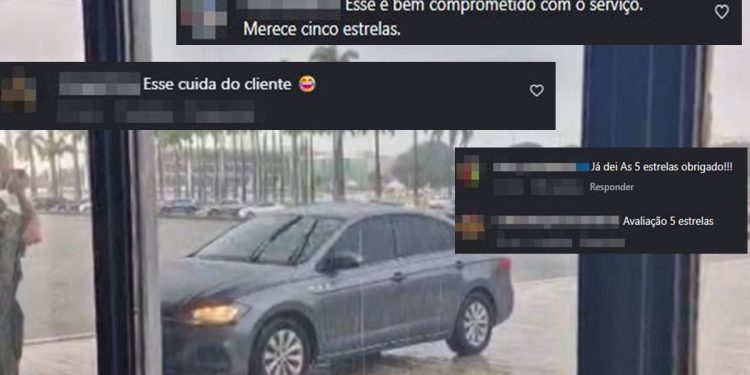 “Toma 5 estrelas”: web reage à motorista que subiu rampa do Congresso. Veja vídeo