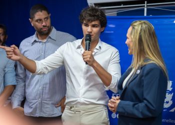 Em cerimônia, Luiz Eduardo Estevão Lira é confirmado presidente do Jovens Progressistas DF