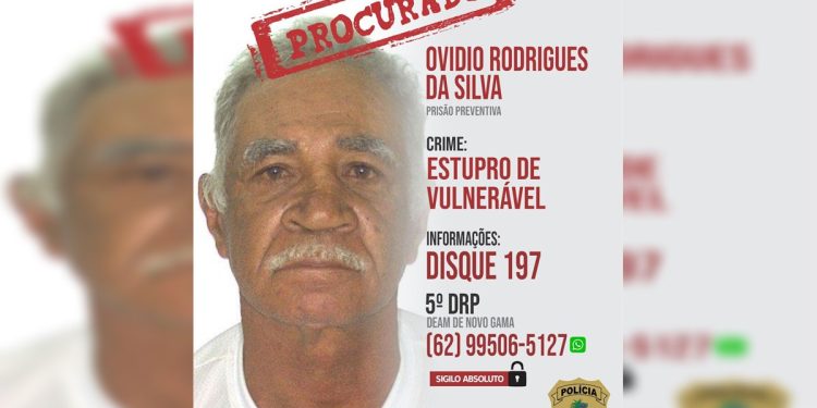 Polícia procura homem de 71 anos que estuprou criança no Entorno do DF