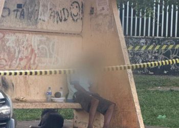 Homem é encontrado morto sentado em parada de ônibus do DF