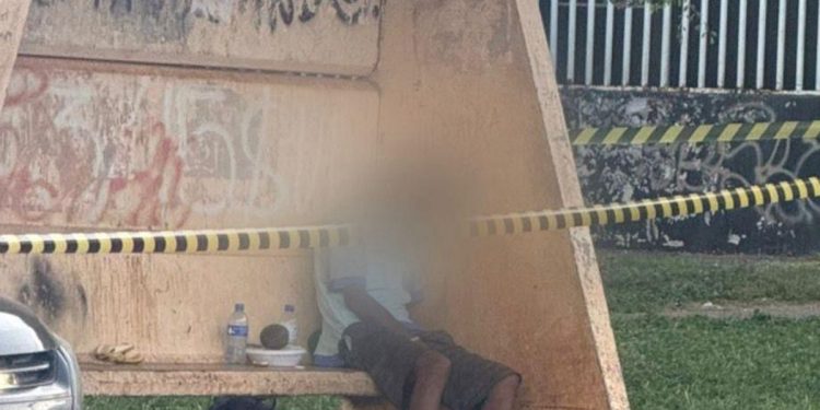 Homem é encontrado morto sentado em parada de ônibus do DF
