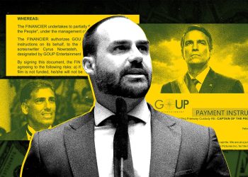 Eduardo Bolsonaro e Go Up procuraram empresa da Hungria para pagamentos de Dark Horse 