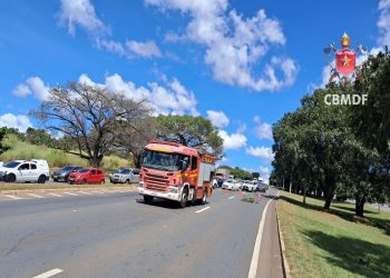 DF: atropelamento fatal interdita faixas da Epia Norte neste sábado