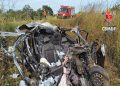 Acidente entre veículos na DF-290 destrói carro e deixa 1 pessoa morta