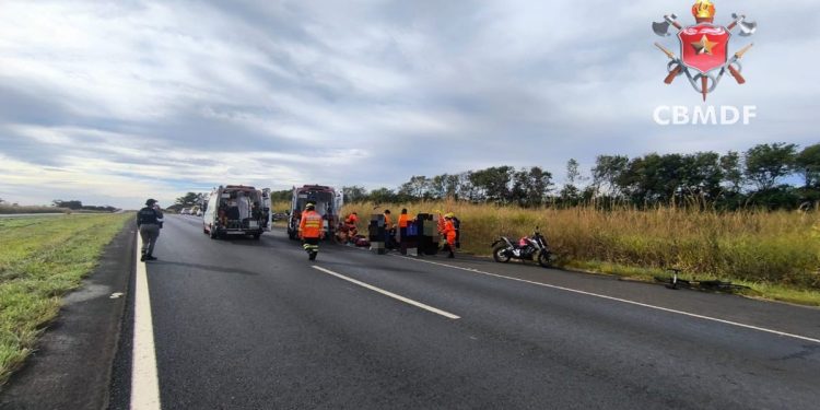Ciclista morre após ter mal súbito enquanto pedalava na BR-020