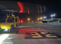 Helicóptero do Detran rasga o céu do DF para levar coração a paciente. Veja vídeo