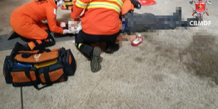 Tambor de aço explode e deixa funcionário de serralheria ferido no DF