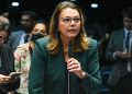 Senadora do DF e Galípolo falam sobre situação de servidores do BRB