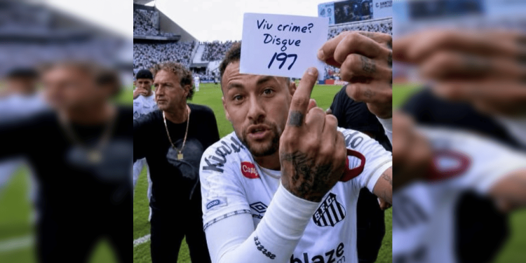 Neymar na PCDF: polícia usa meme para incentivar denúncias anônimas