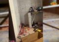 Homem esfaqueia mulher no pescoço, destrói casa e vai preso