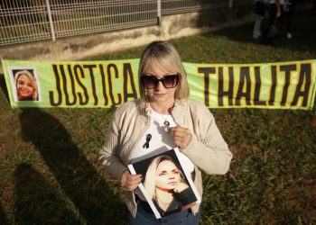Réu pela morte de Thalita Berquó confessa ter enterrado corpo da vítima