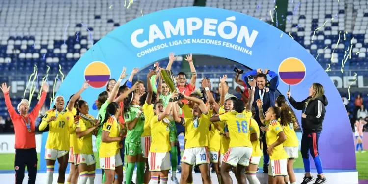 Colômbia vence Paraguai e é campeã da Liga das Nações Feminina
