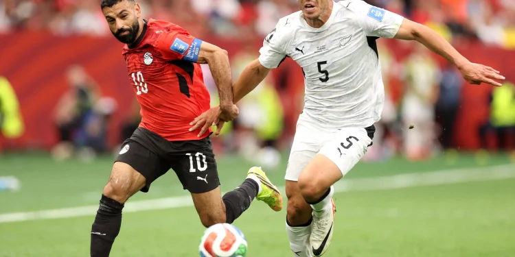 Veja fotos do duelo entre Nova Zelândia e Egito pela Copa do Mundo
