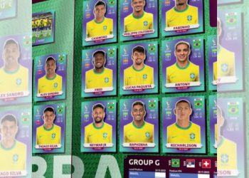 Quem ficou? Com corte de Wesley, restam 12 do Brasil no álbum da Copa