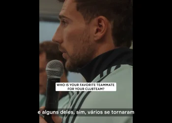 Goretzka responde perguntas de crianças antes da Copa do Mundo