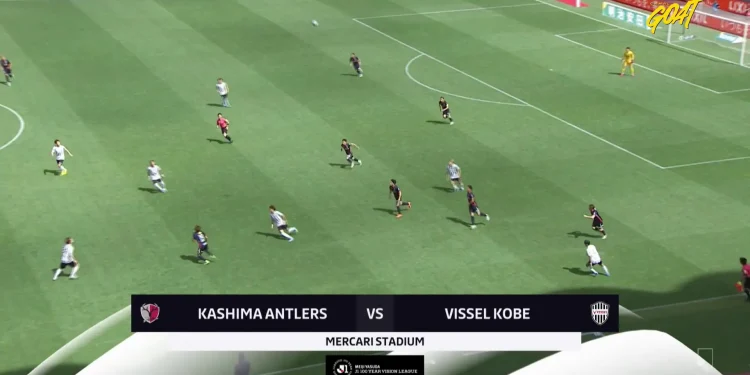 Lances da vitória do Kashima Antlers sobre o Vissel Kobe pelo Campeonato Japonês