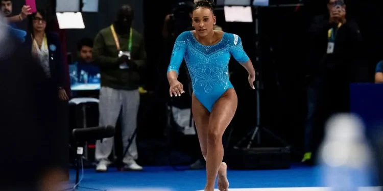 Rebeca Andrade conquista medalha de ouro no Pan-Americano do Rio