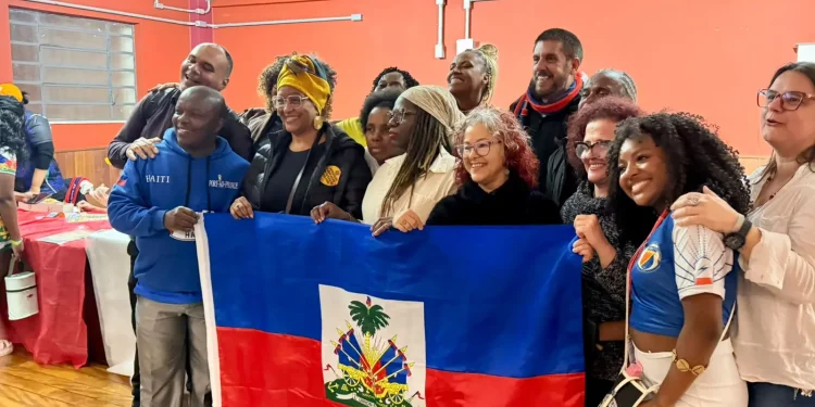 Veja fotos da festa haitiana em São Paulo durante Brasil x Haiti pela Copa do Mundo