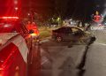 Motorista fica gravemente ferido em noite com 2 acidentes na Asa Norte