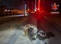 Motociclista e passageira morrem em colisão com carro no DF