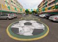 Ruas enfeitadas para a Copa do Mundo trazem nostalgia a moradores do DF