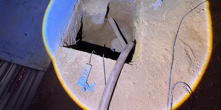 Defesa Civil isola região onde bandidos cavaram túnel para furtar combustível