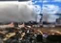 Incêndio de grandes proporções atinge fábrica de reciclagem no Entorno