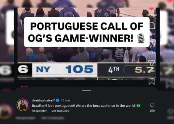 Ministra do STJ dá uma “dura” no perfil oficial da NBA