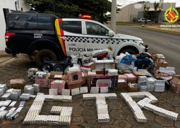 “Bomba” milionária: PM apreende R$ 5 milhões em testosterona e remédios. Veja vídeo