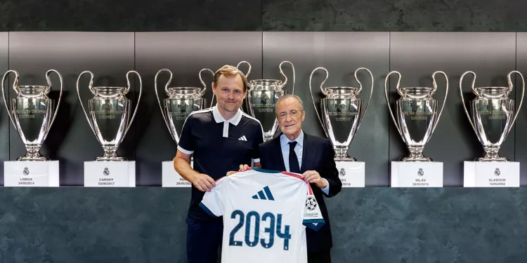 Real Madrid e Adidas renovam contrato até 2034